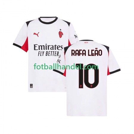 Herre Fotballdrakter AC Milan Rafael Leao 10 Borte 2025-26 Kortermet